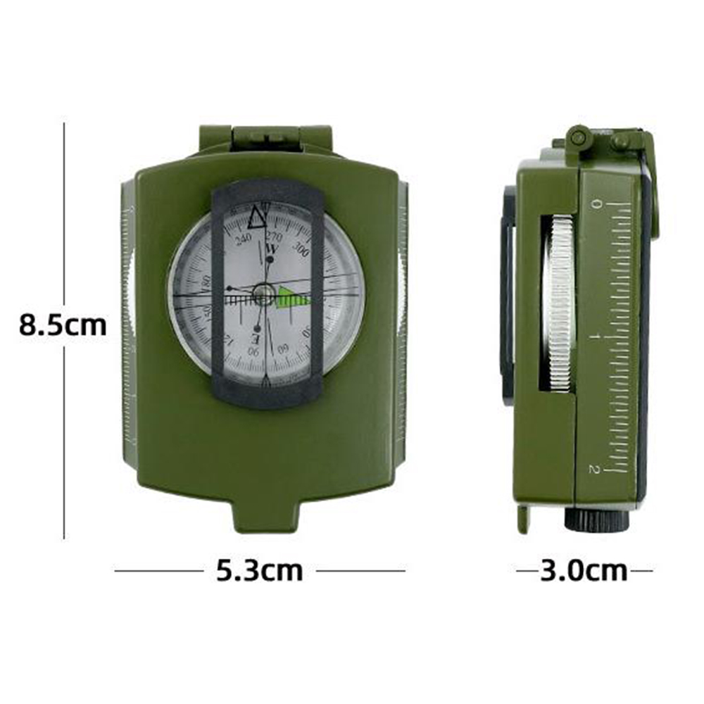 Versatile Military Green Compass 3