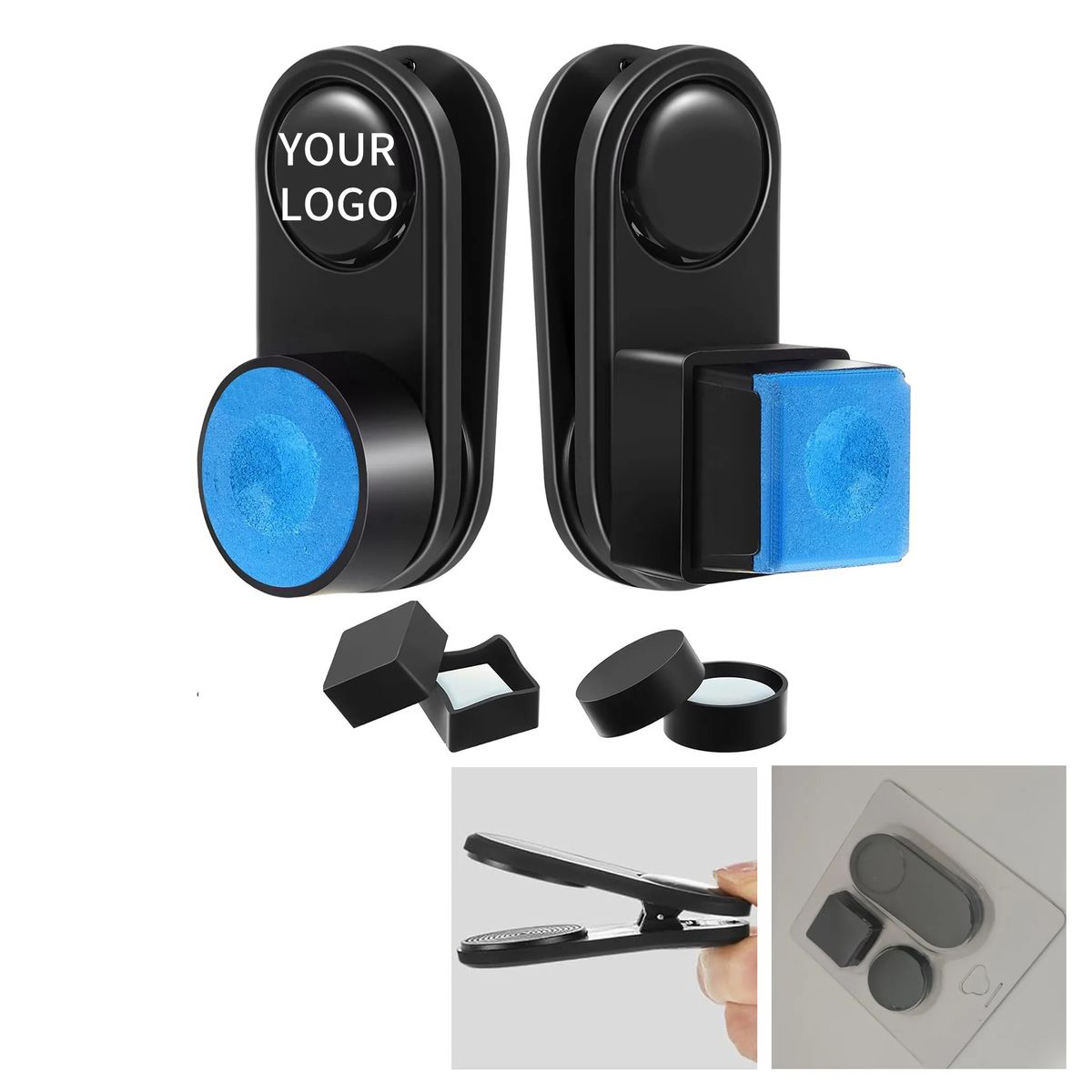 ABS Magnetic Chalk Holder with Belt Clip 2