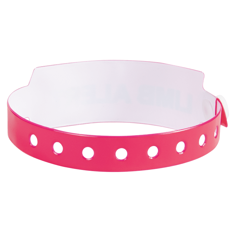 Medical Alert Wide Vinyl Wristbands 10
