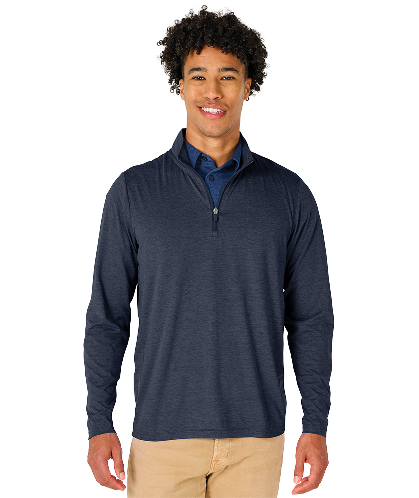 Men's Vista Tri-Blend Quarter Zip 20