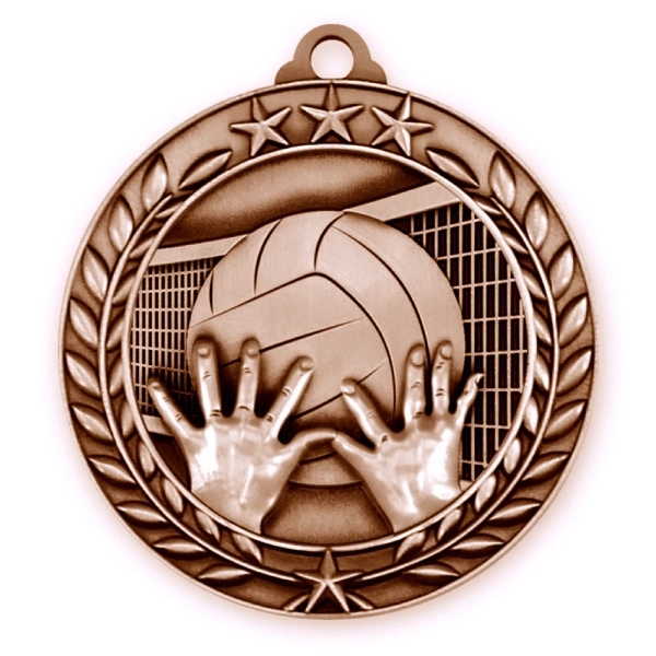 3D Sports & Academic Medal / Volleyball 6