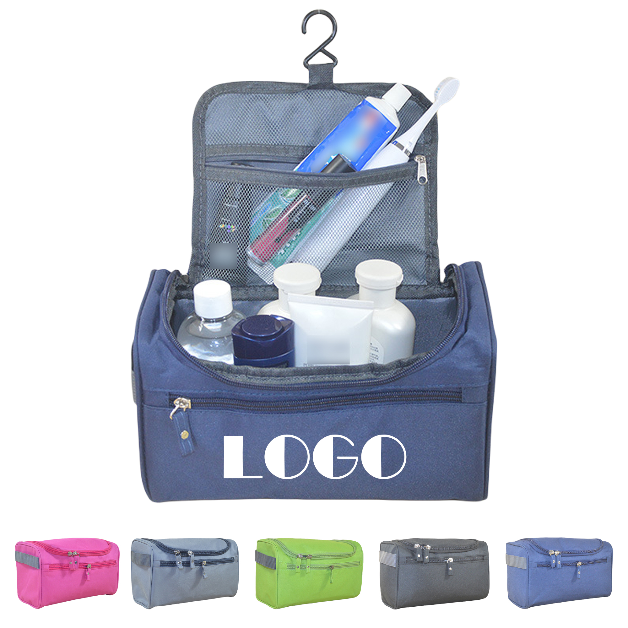 Travel & Gym Hanging Toiletry Organizer Bag 3