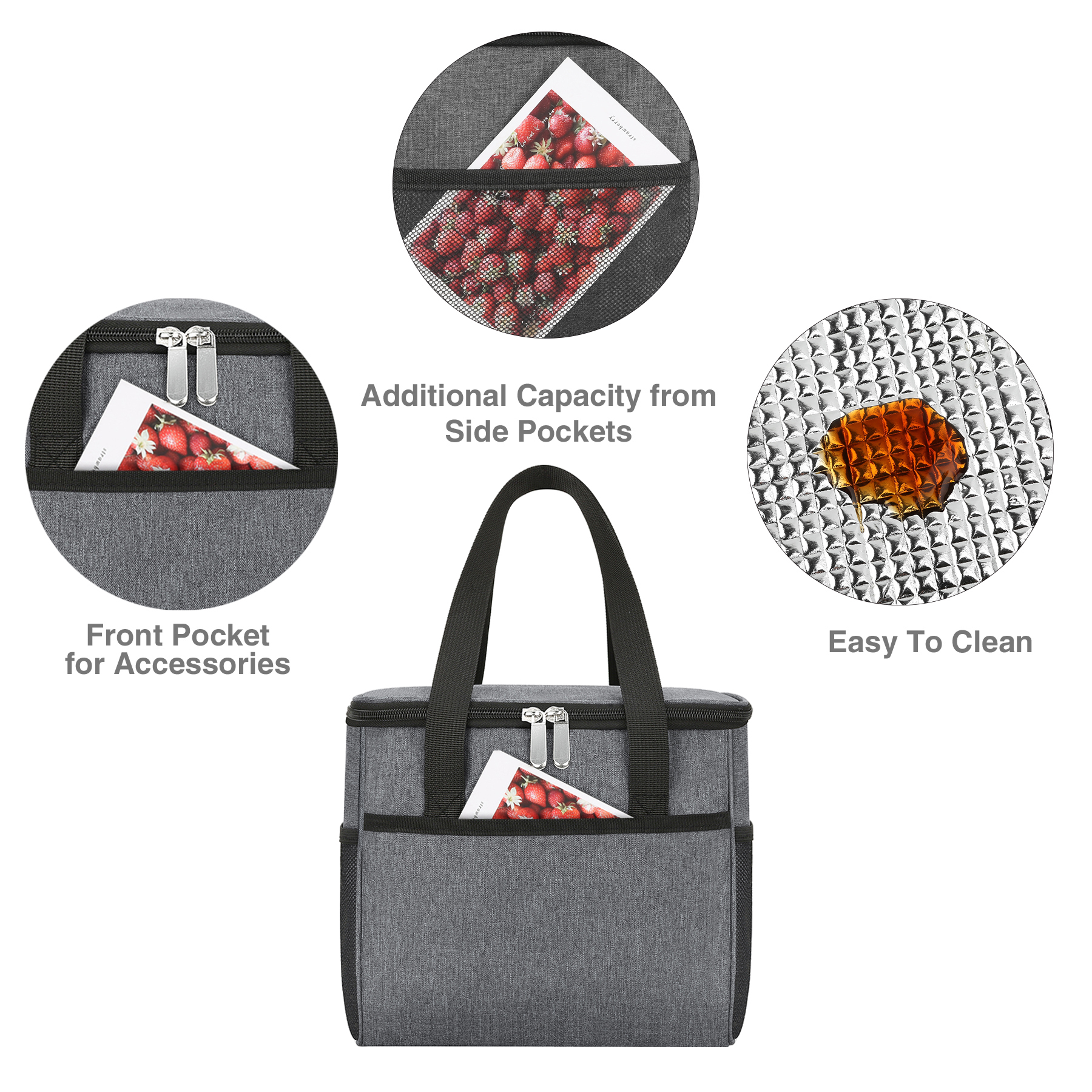 Everywhere Insulated Soft Cooler Lunch Bag 9