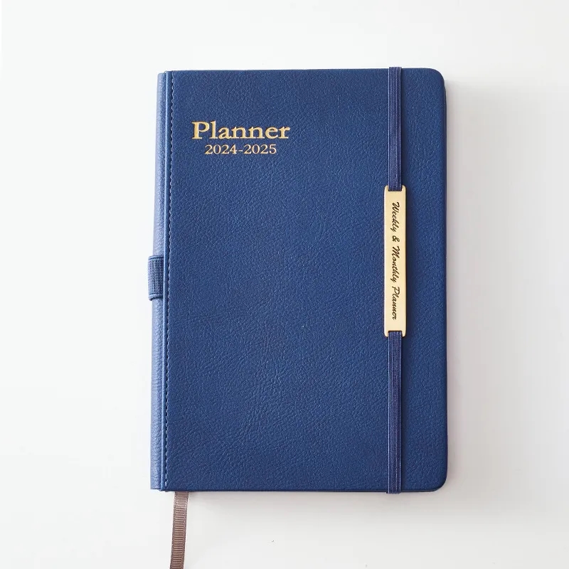 2025-2026 A5 Leather 18 Months Planner Notebook 13