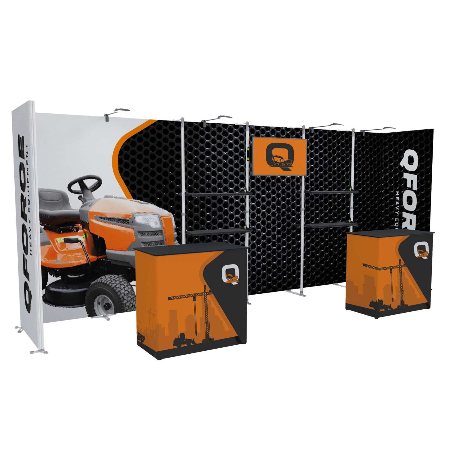 TRIGA® Go Modular Booth Kit 4 11
