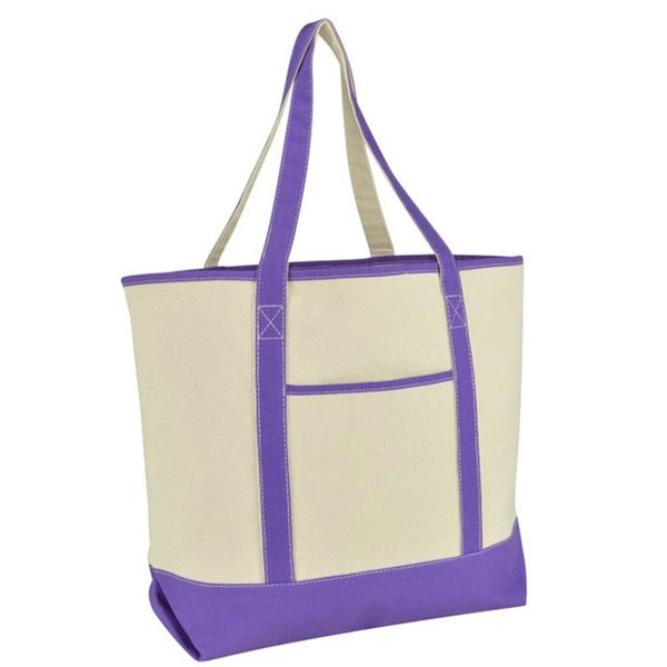 Heavyweight Pocket Boat Tote 9