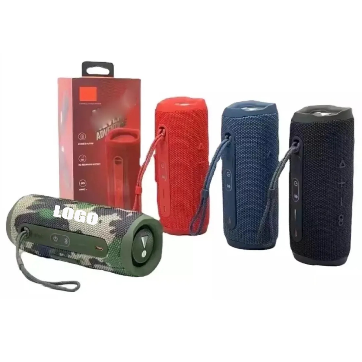 Flip Waterproof Portable Bluetooth Speaker 2