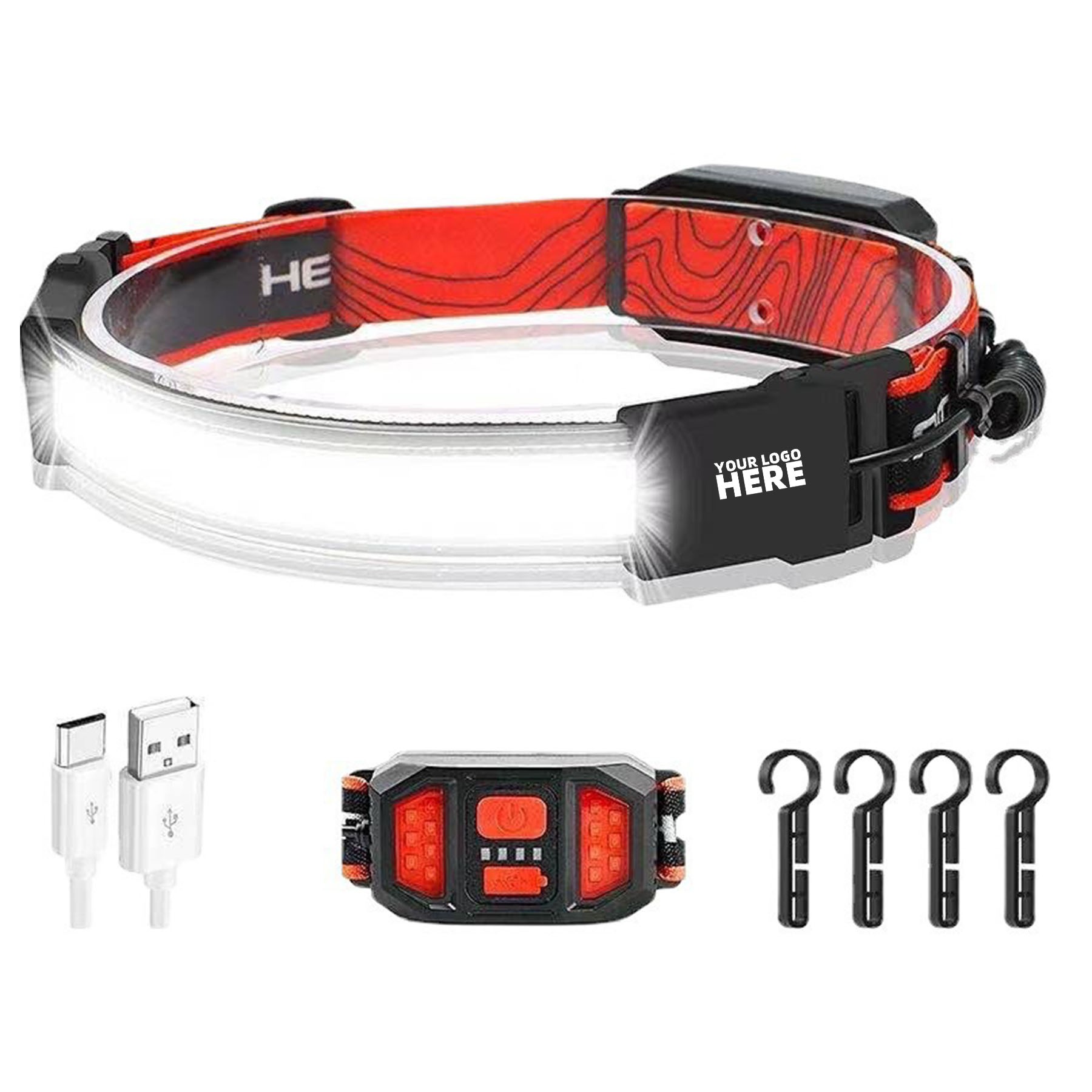 USB Rechargeable Headlight