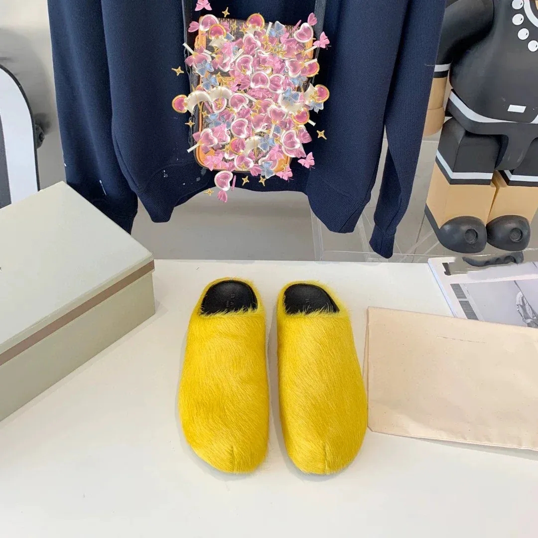 Custom Horse Fur Clogs 3