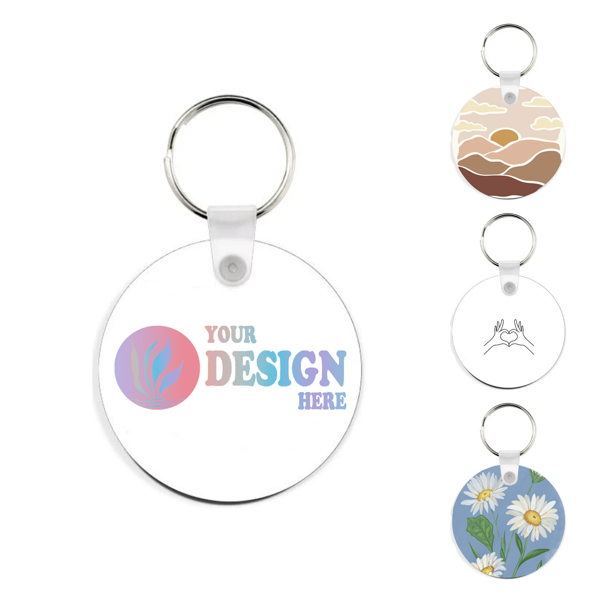 Custom Plastic Keychain 2