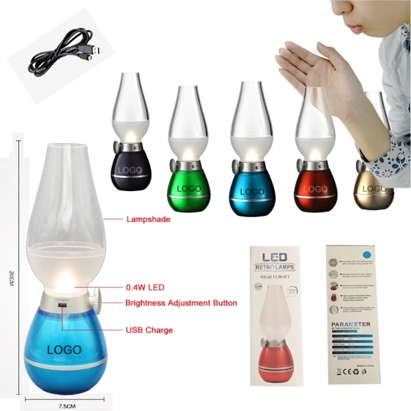 Blowing Control Lamp -Kerosene Oil Candle Design 1