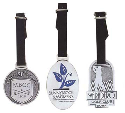 Solid Pewter Classic Golf Tags