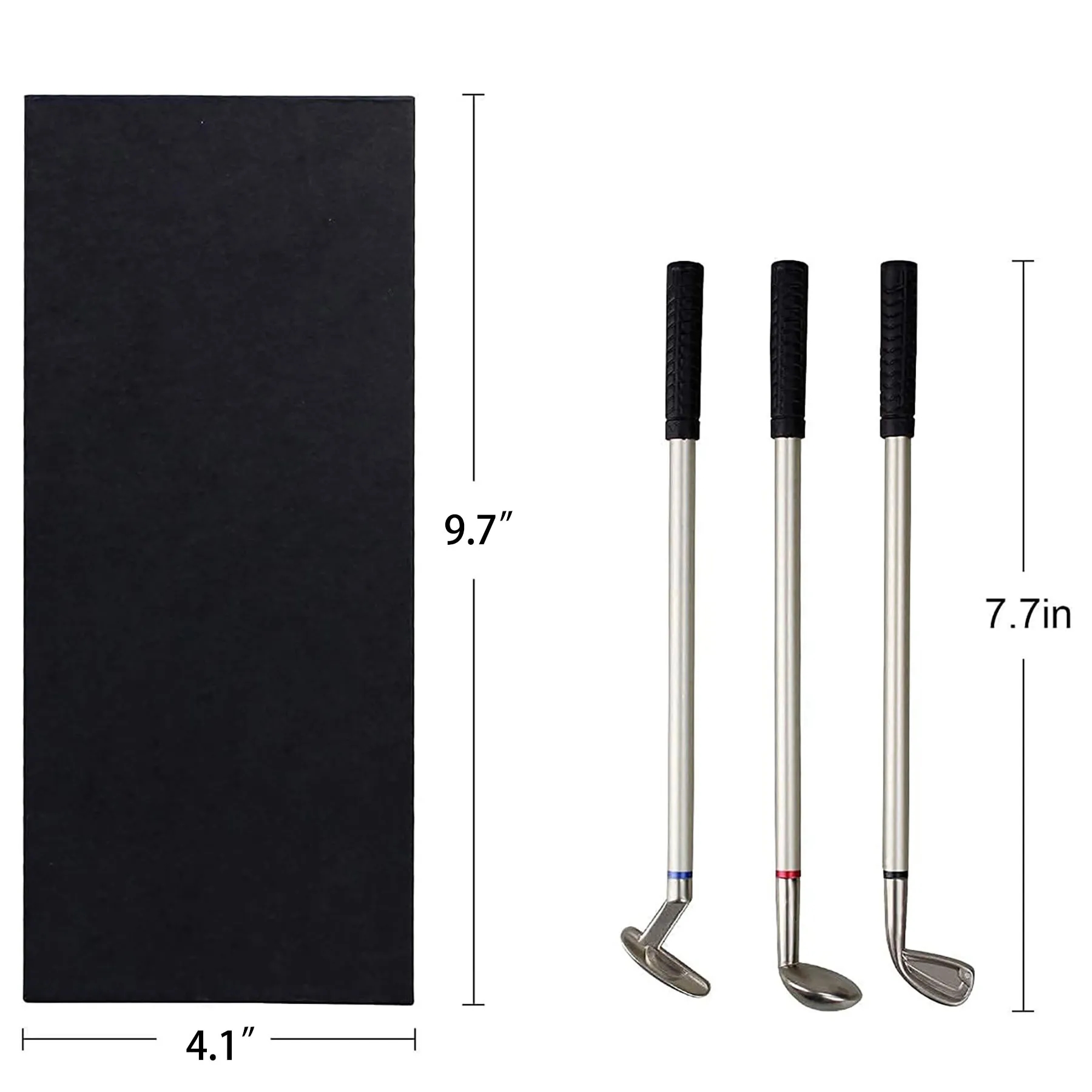 Mini Desktop Golf Pen Set, custom desk accessory with logo imprint 3