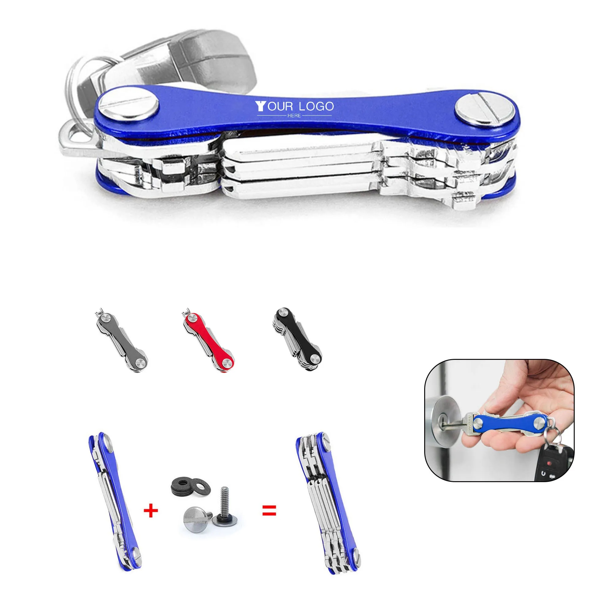 Pocket Sized Key Organizer Holder 4