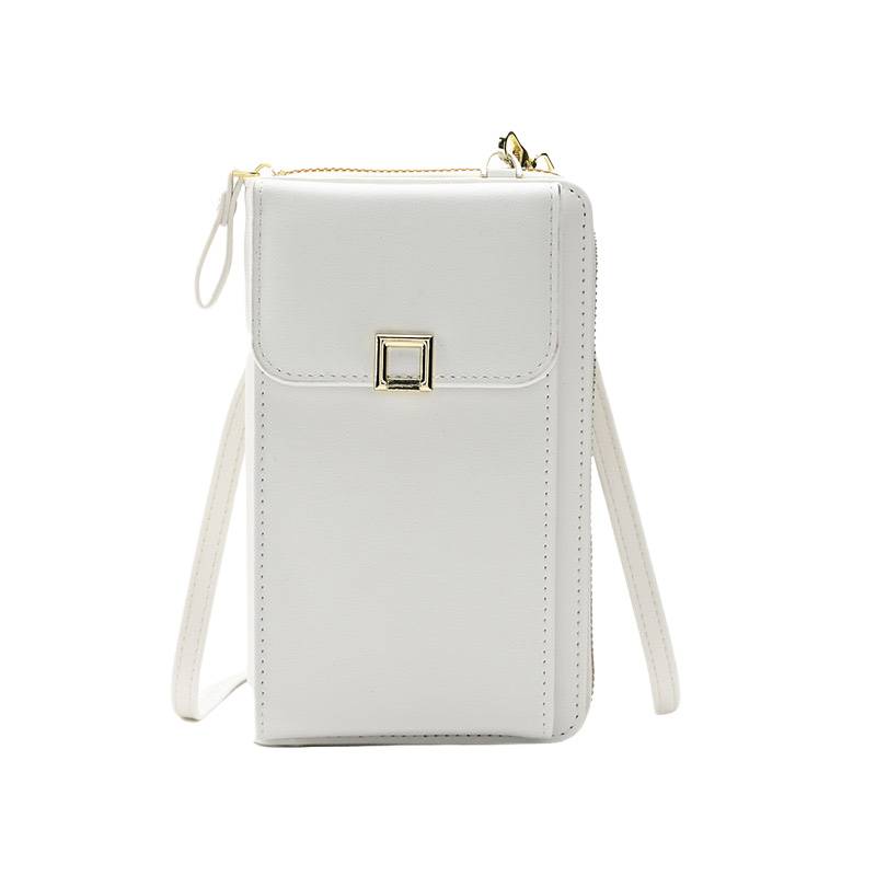 Ladies PU Leather Crossbody Shoulder Mobile Phone Bag 4