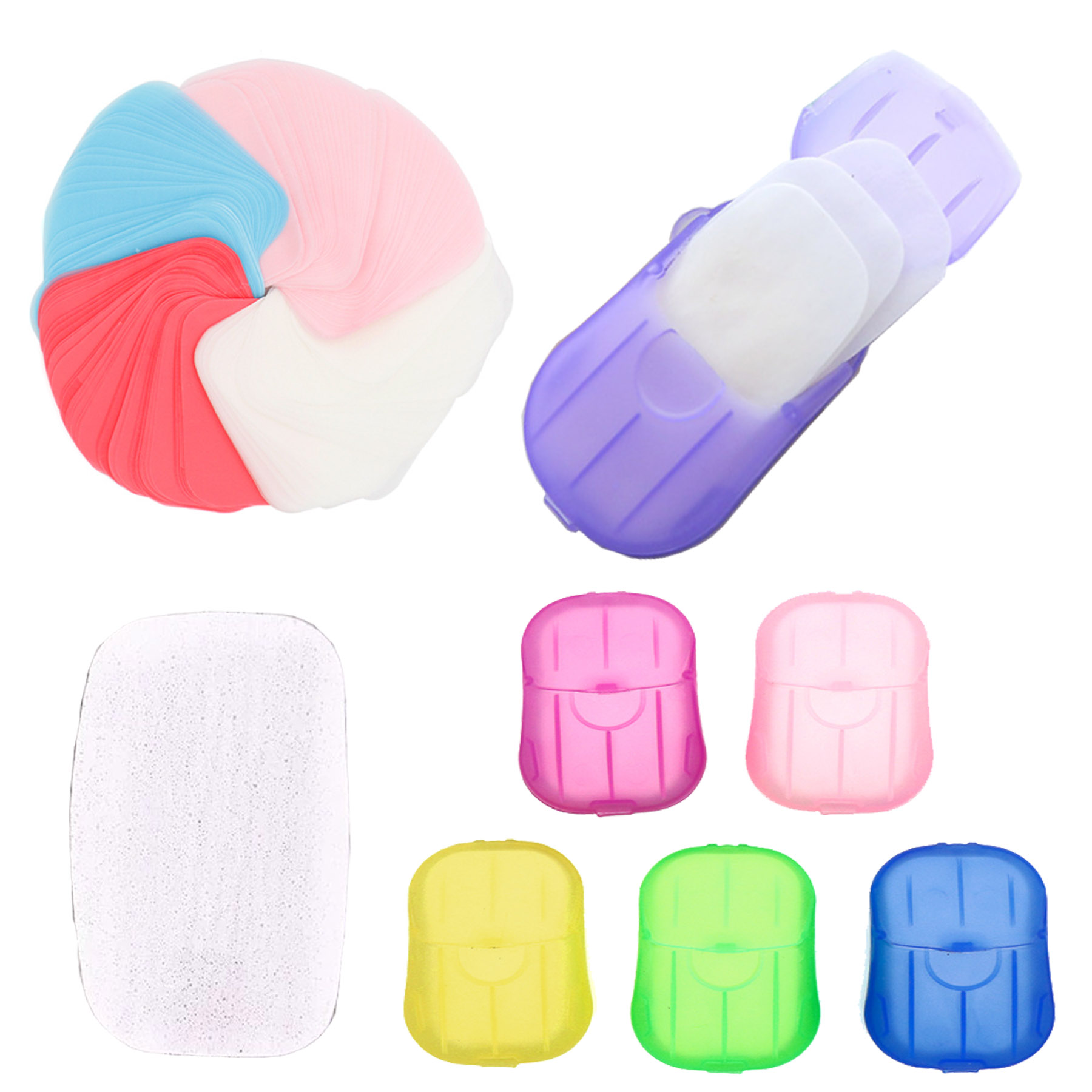 Portable Disposable Soap Paper 2