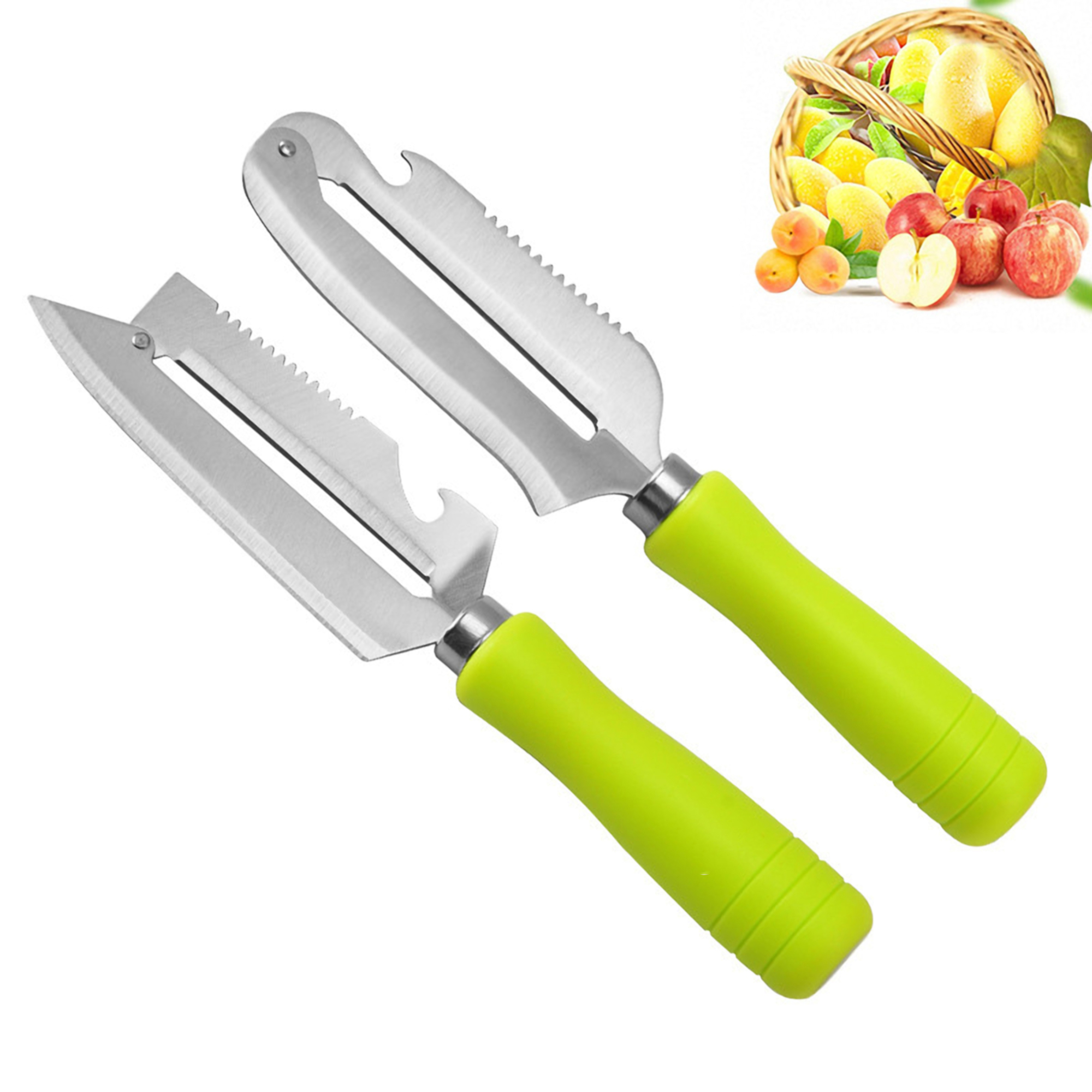 Triple Action Vegetable and Fruit Peeler 4