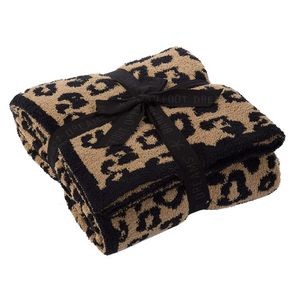 Jacquard Leopard Blanket 4