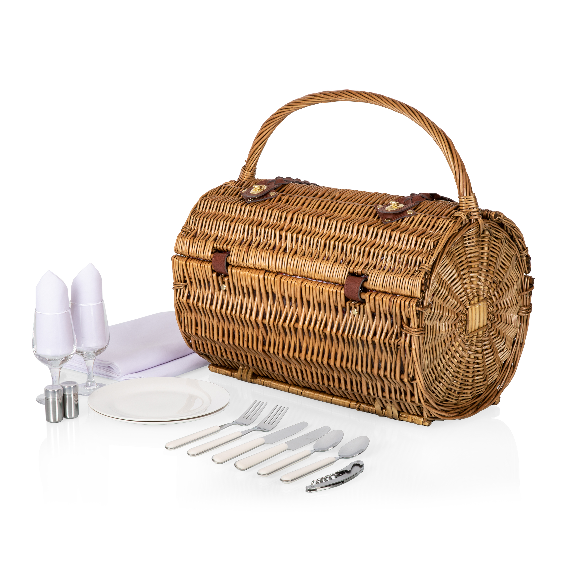 Barrel Picnic Basket 3