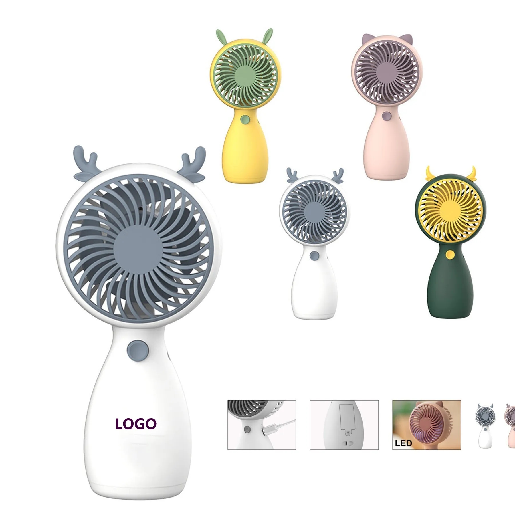 Cartoon Handheld Fan 2