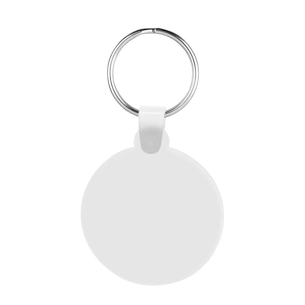 Round Shaped Silicone Keychain 11