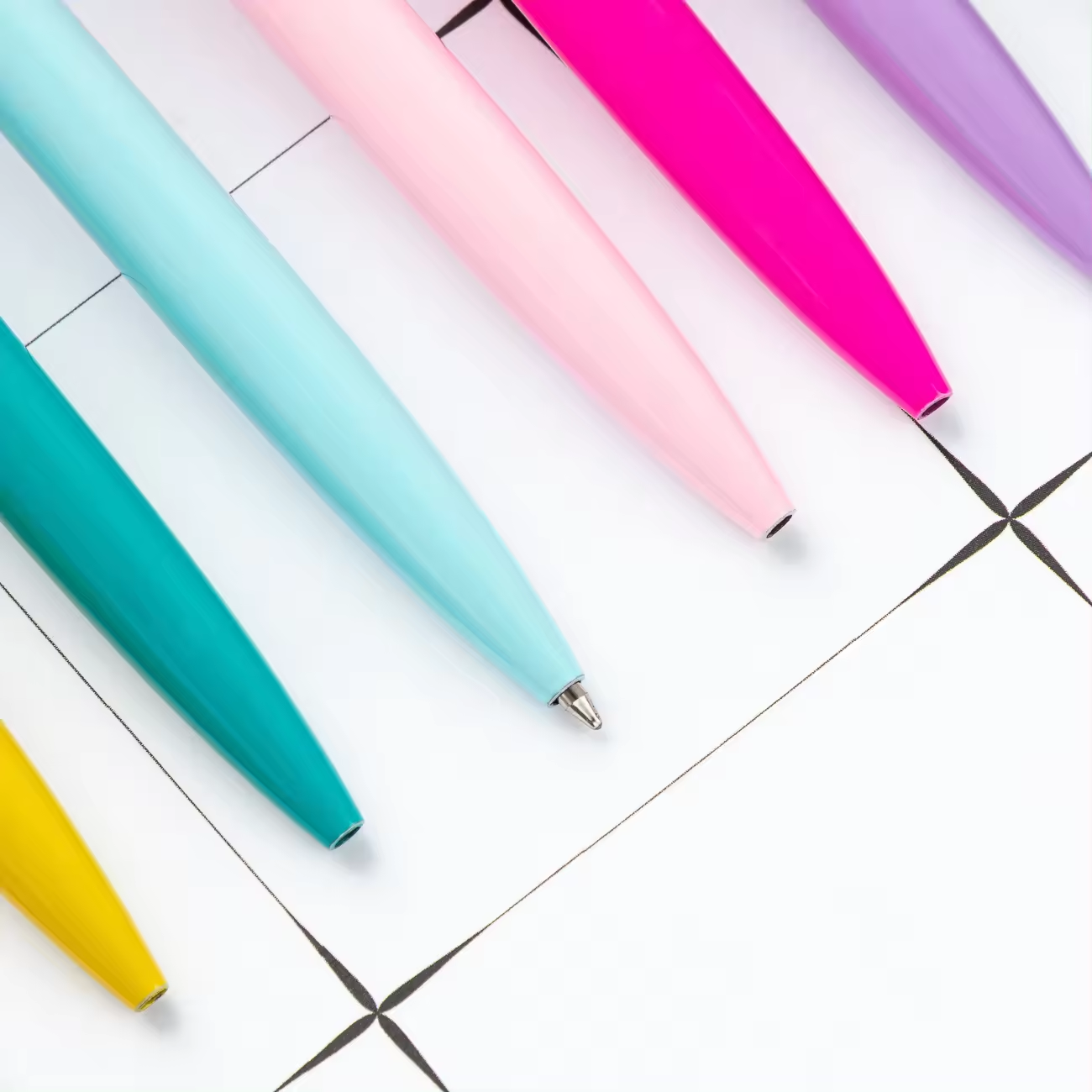 Solid Plastic Signature Ballpoint Pen 4