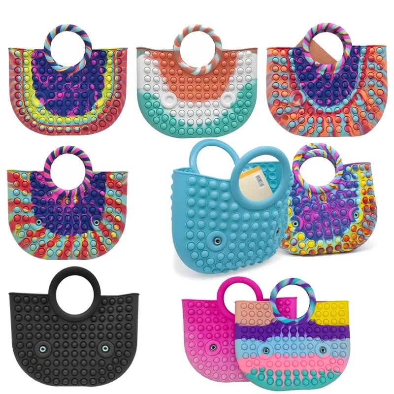 Duck Silicone Fidget Pop It Handbag 1