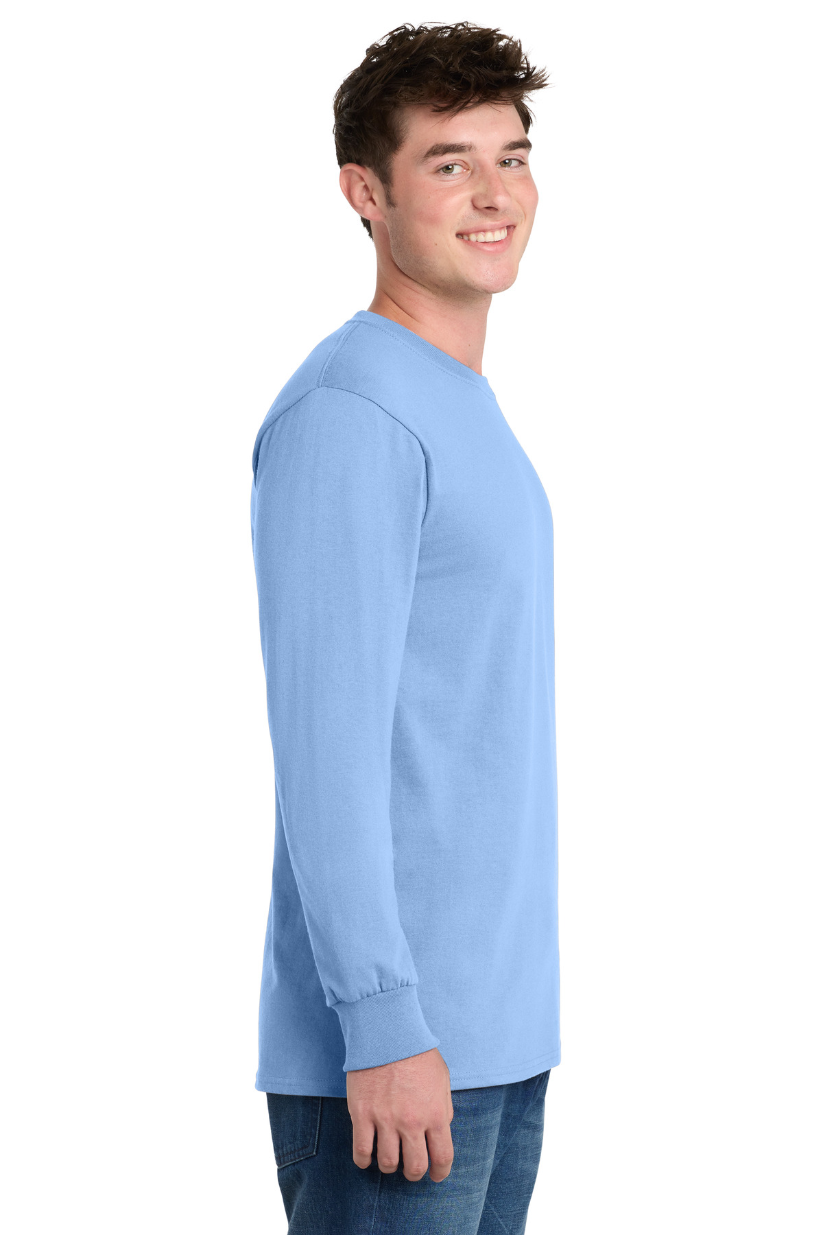 Port & Co Tall Long Sleeve Essential Tee. PC61LST 156