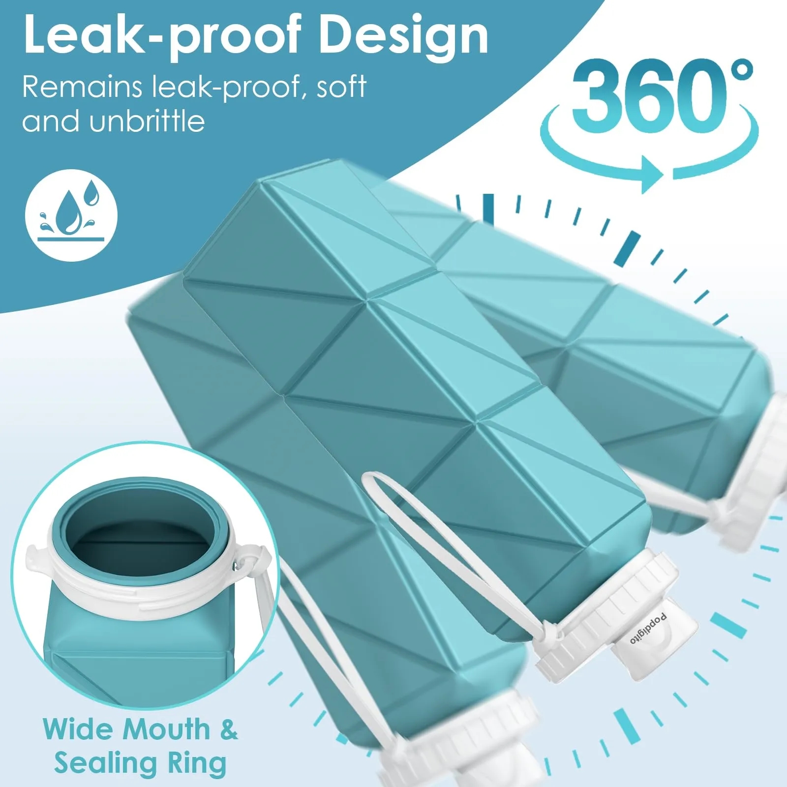 20OZ Foldable Water Bottles for Travel 3