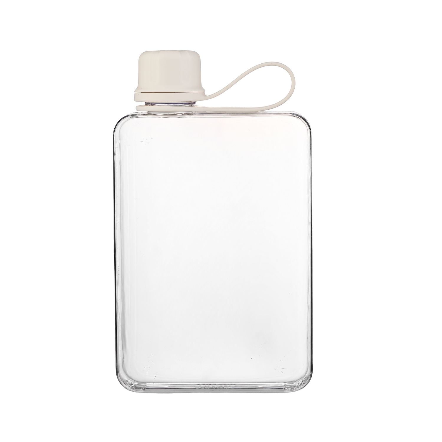 Clear Flat Sports Water Bottle 4