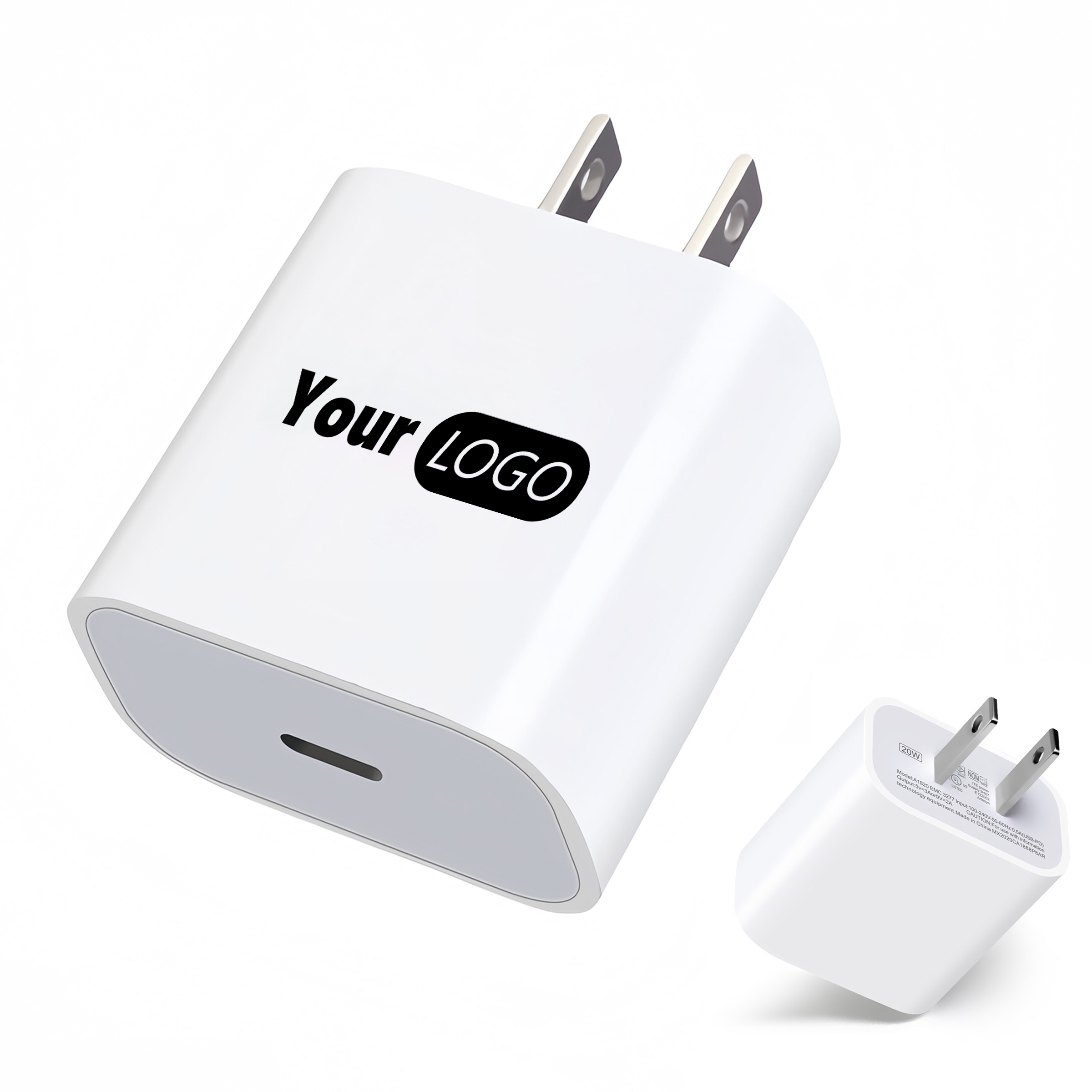 Plastic 20w Original Fast Charging Head 1