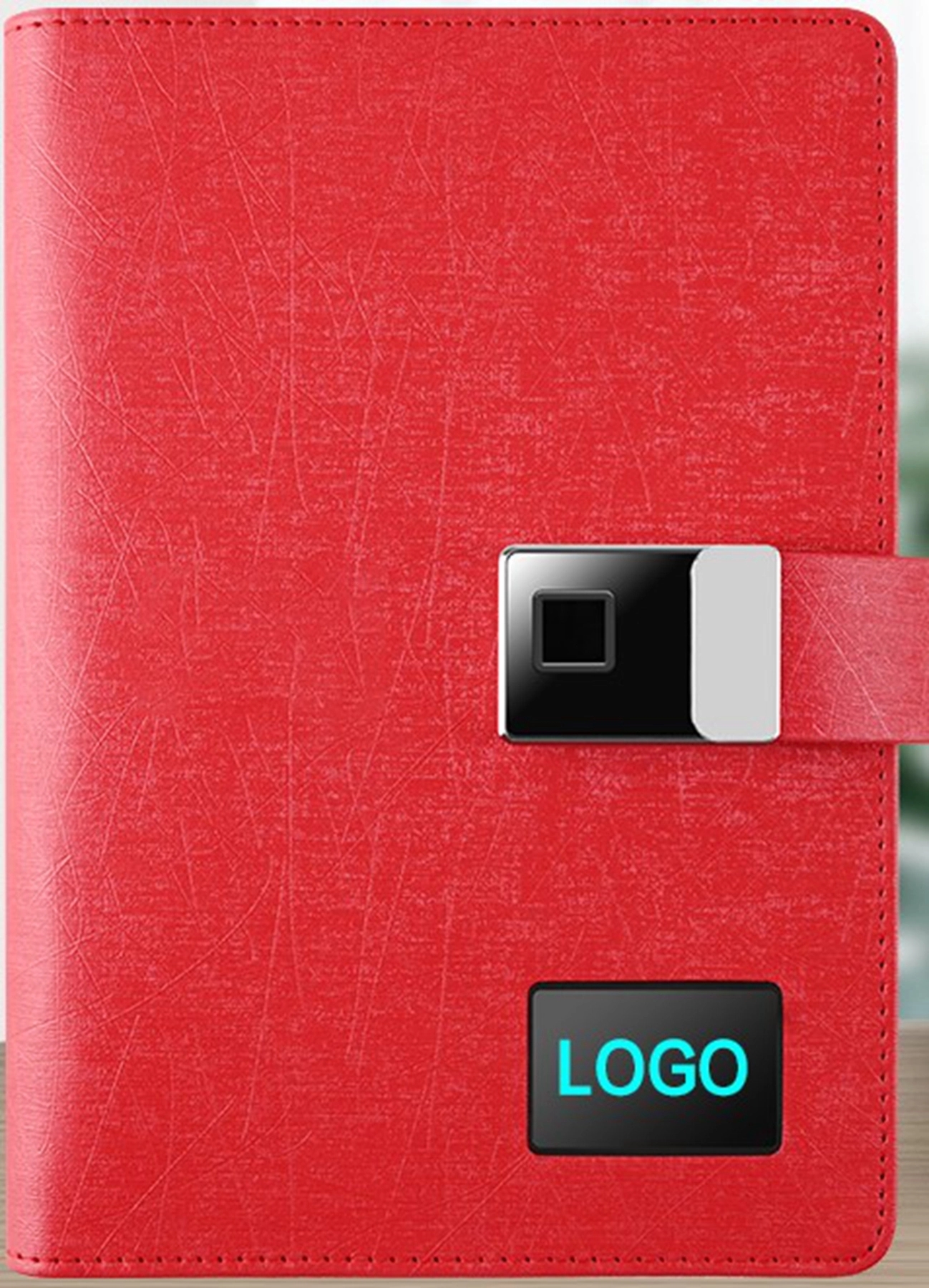 Fingerprint Lock Diary with Power Bank $ USB Drive 3