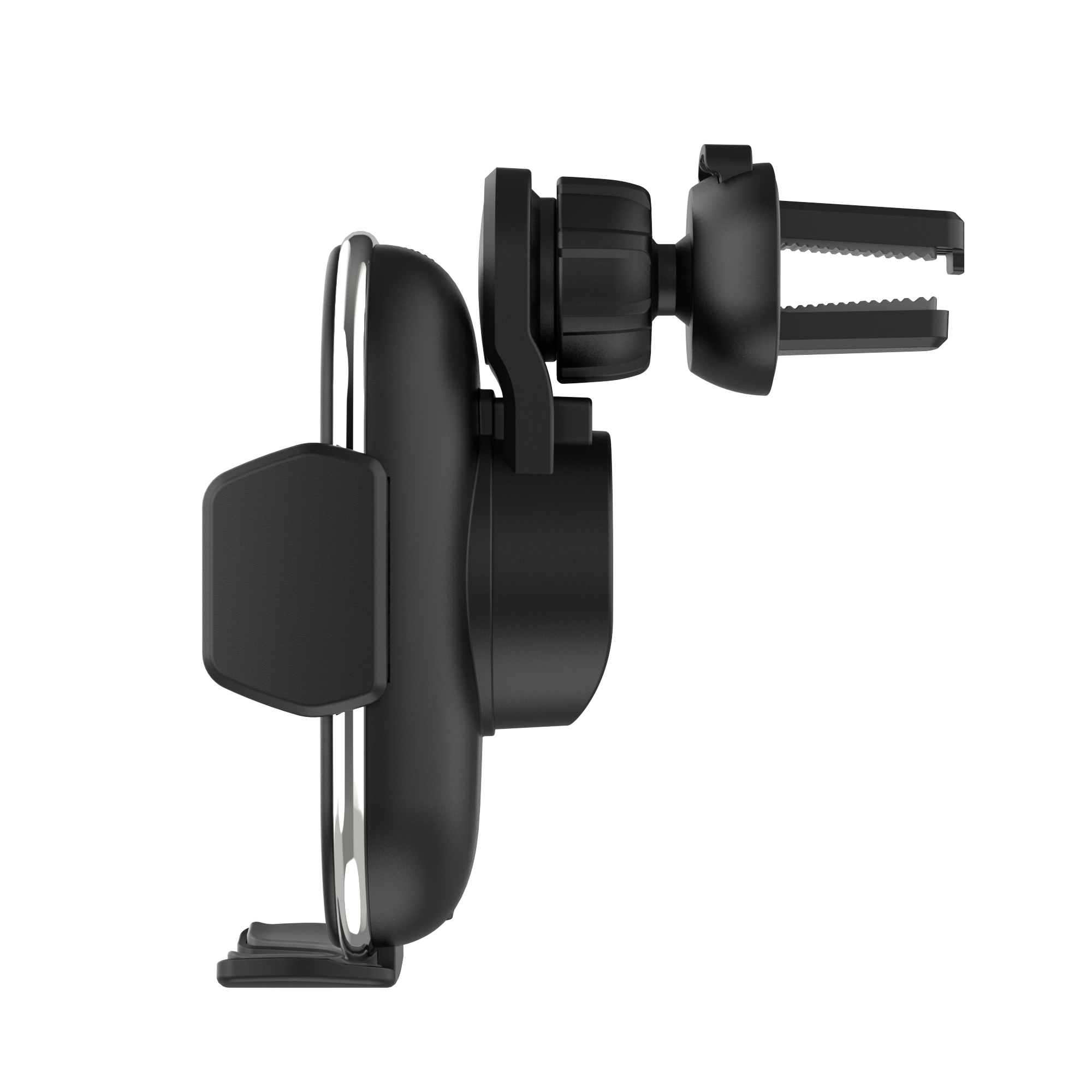 15W Fast Wireless Car Charger with Auto-Sensing Phone Mount & Adjustable Air Vent Holder 7