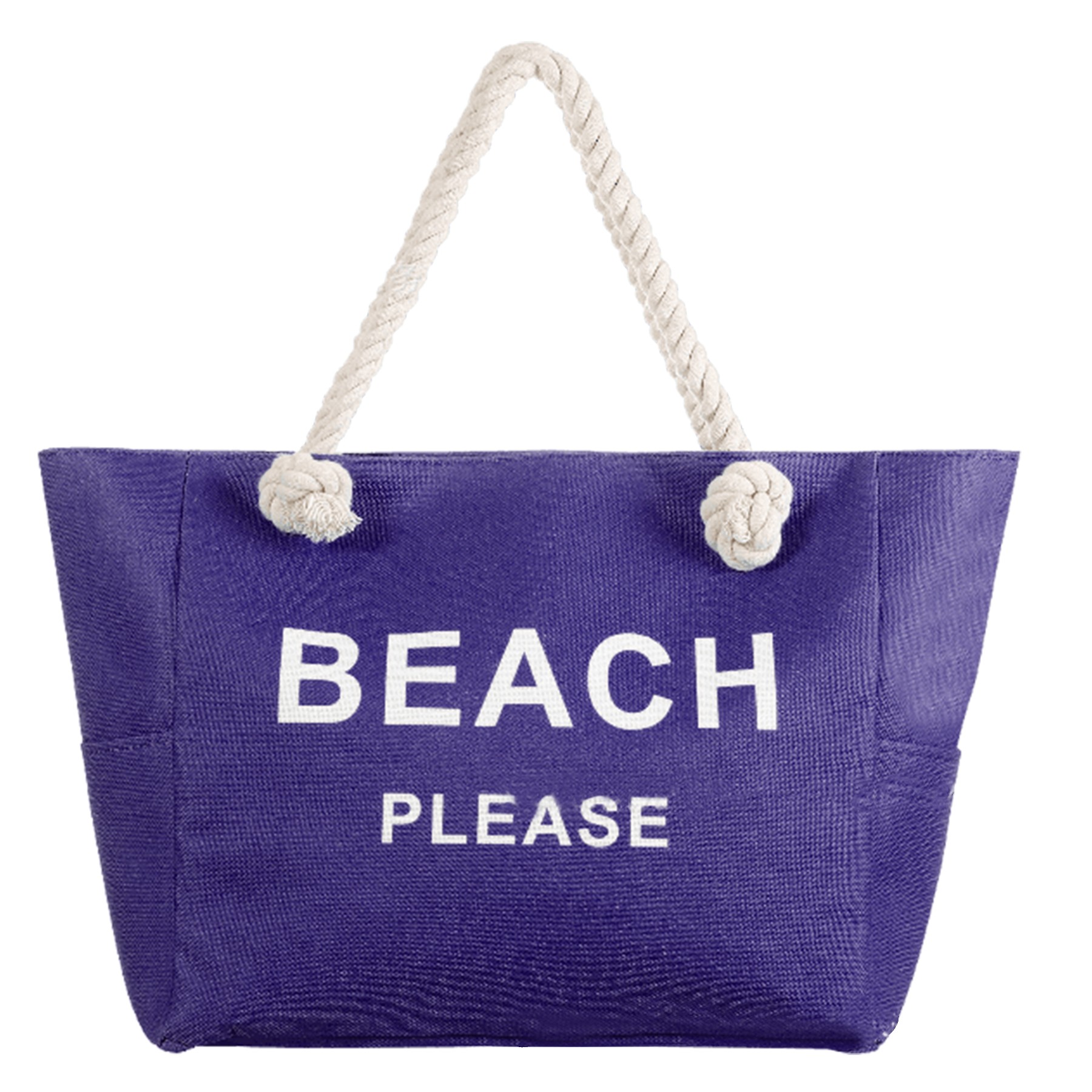 Large Canvas Beach Tote Bag, custom tote bag with logo imprint 4