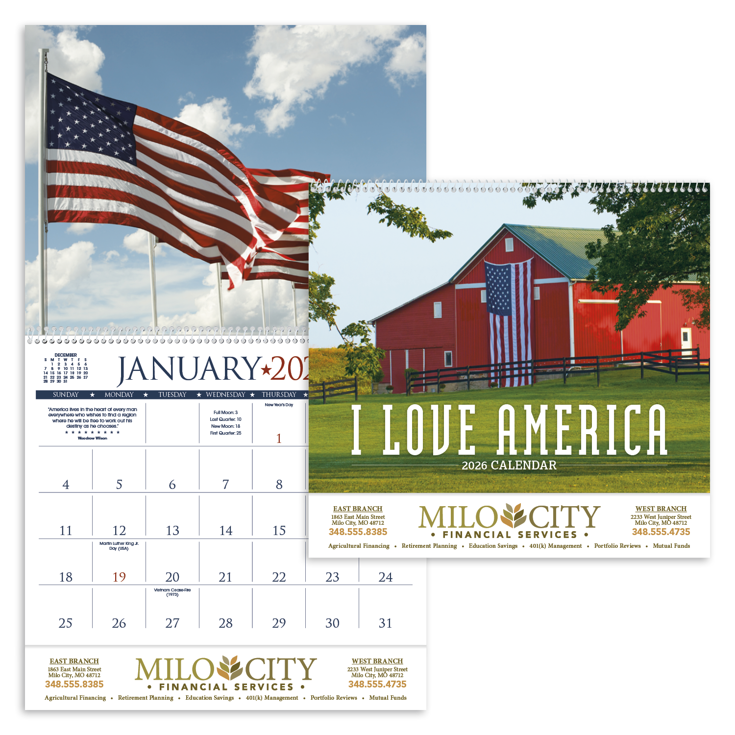 Triumph® Calendars I Love America Calendar 2