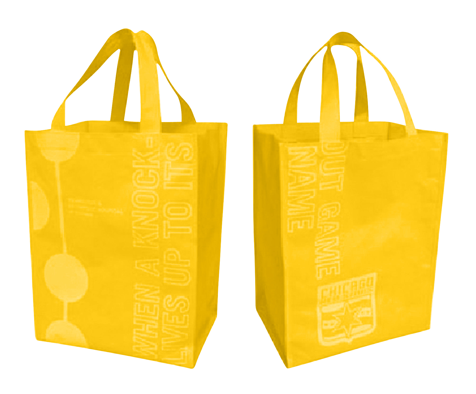 Non-Woven Tote Bag 11" x 15" x 6" 1