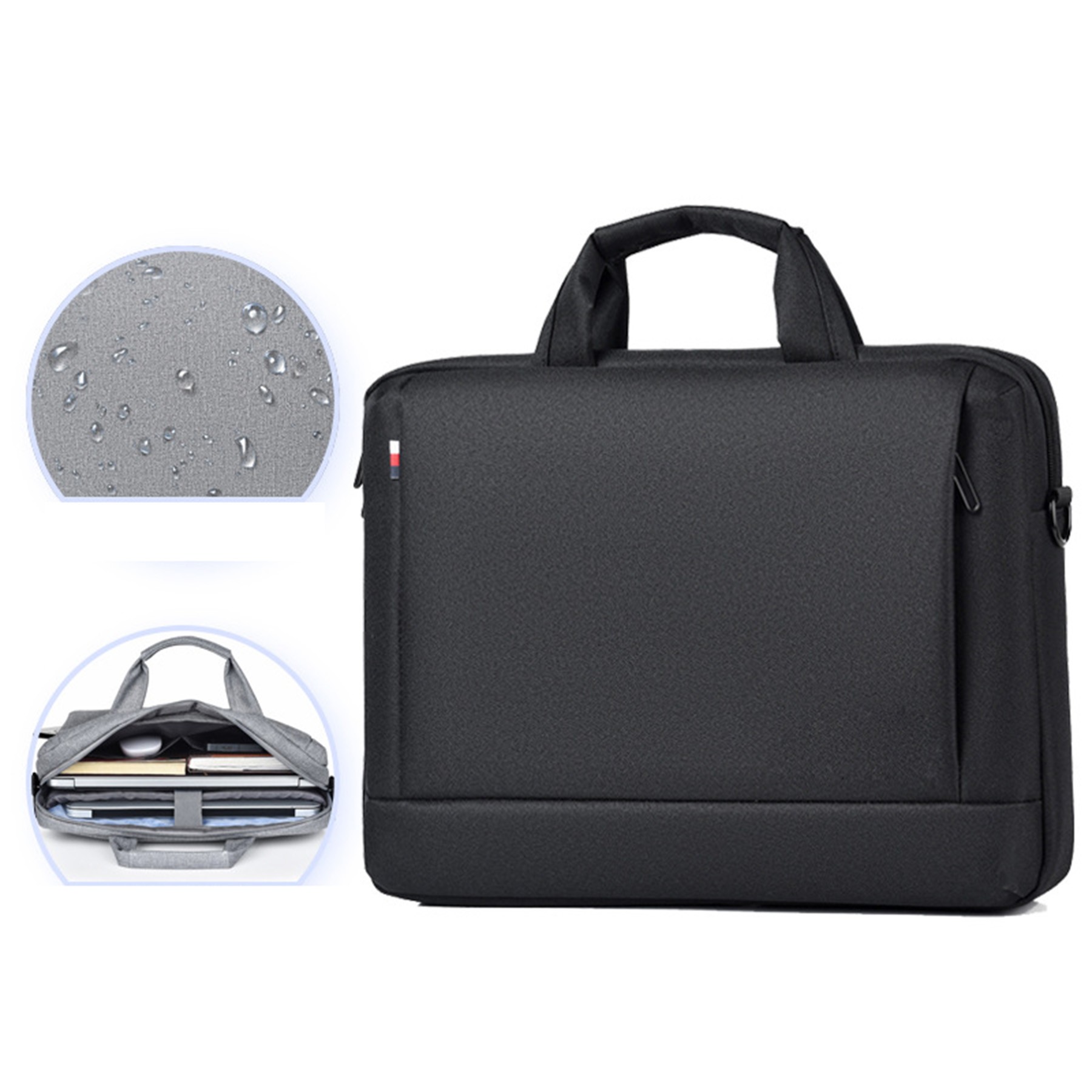 Laptop Carrying Case Shoulder Strap 15.6 inch Computer Bag 5