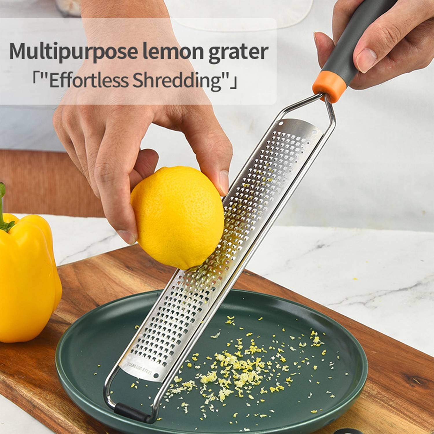 Stainless Steel Lemon Grater Zester 3