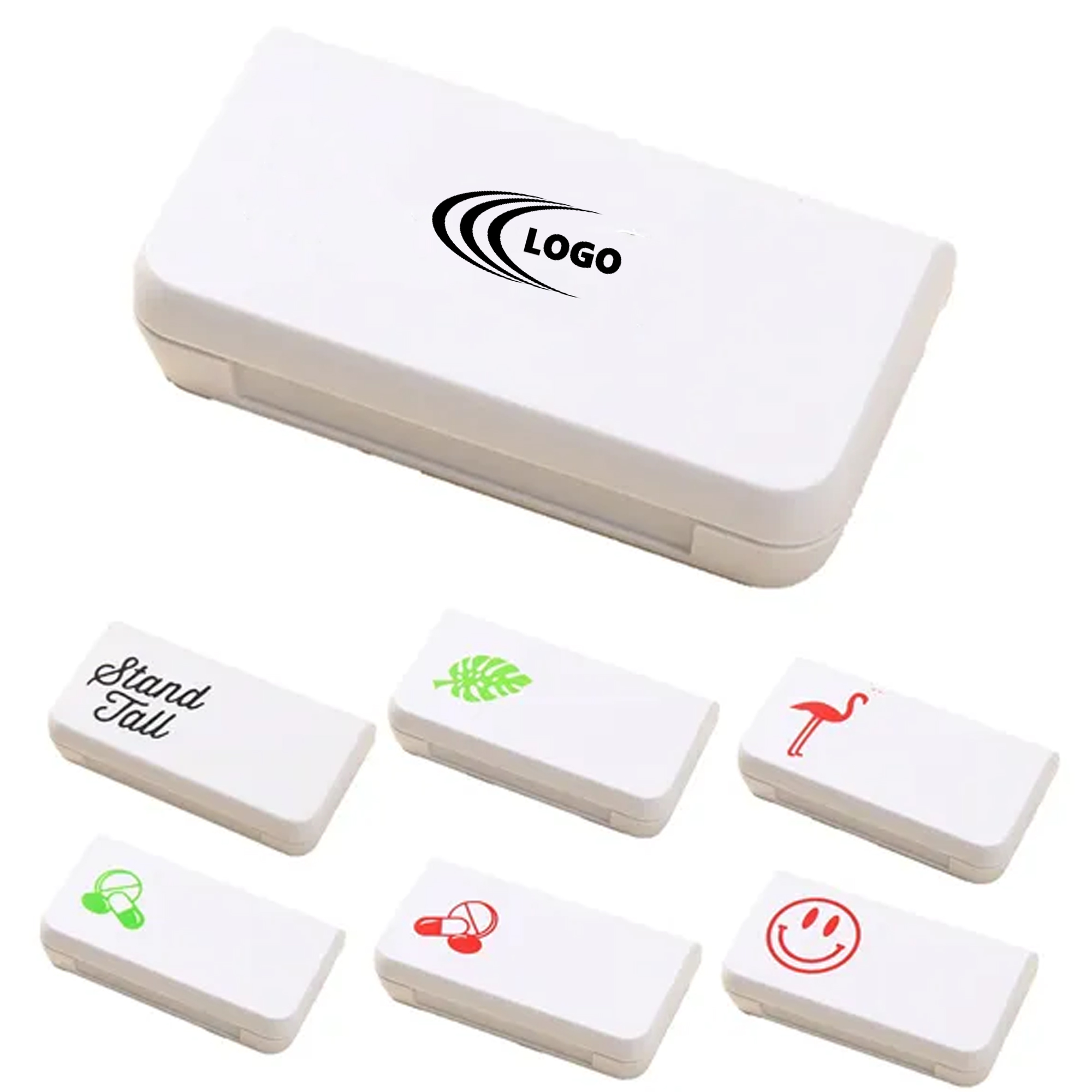 Three-Drawer Compact Medication Storage Box 1