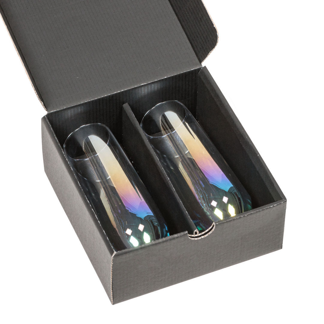Miami Stemless Flute - VividPrint™ 5