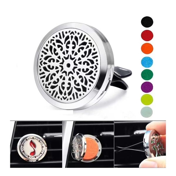Aromatherapy Essential Oil Car Diffuser Vent Clip