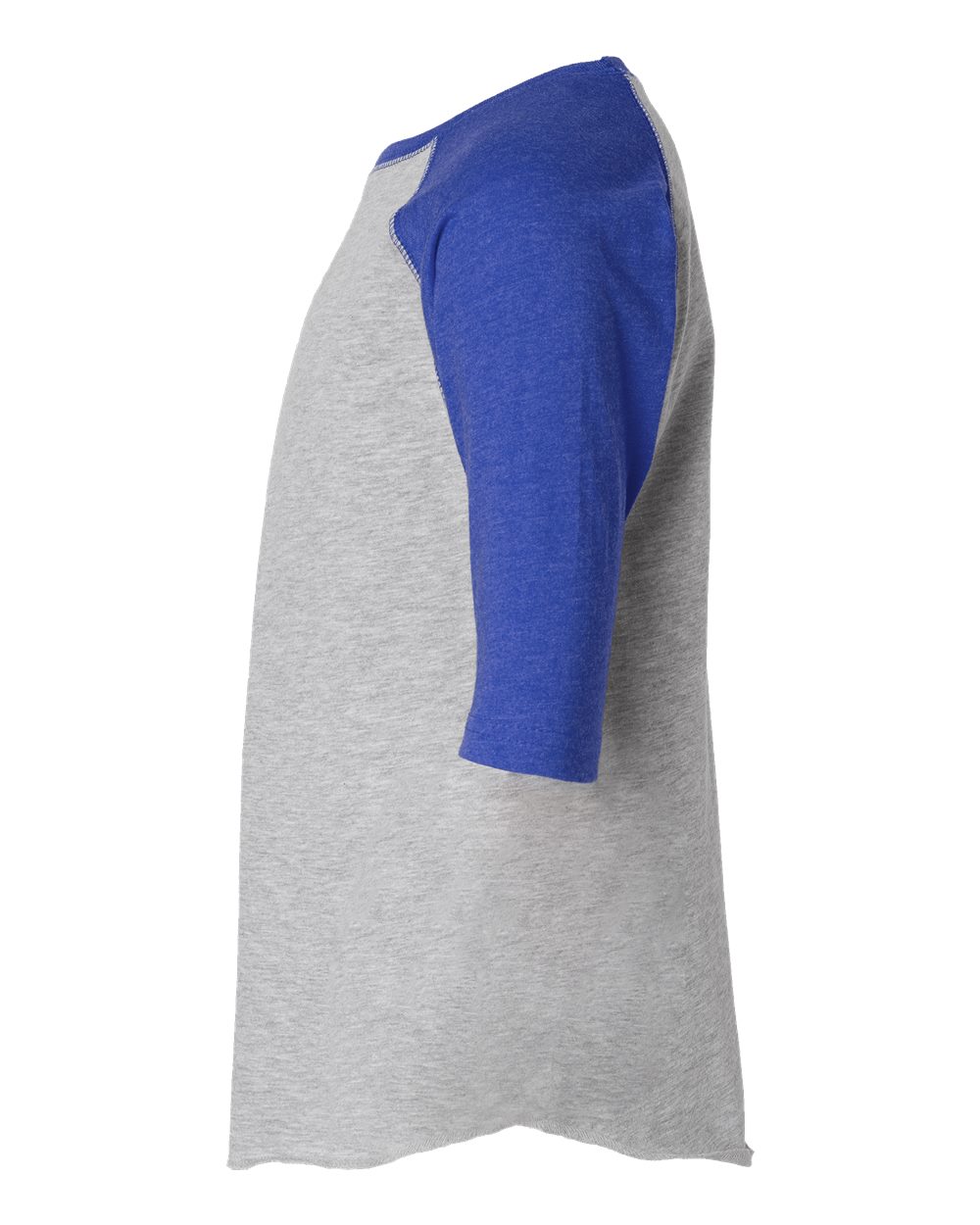 Youth Baseball Fine Jersey Three-Quarter Sleeve Tee - 6130 29