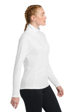Sport-Tek Women's PosiCharge Competitor 1/4-Zip Pullover. LST357, custom hoodie or sweatshirt with logo imprint 69