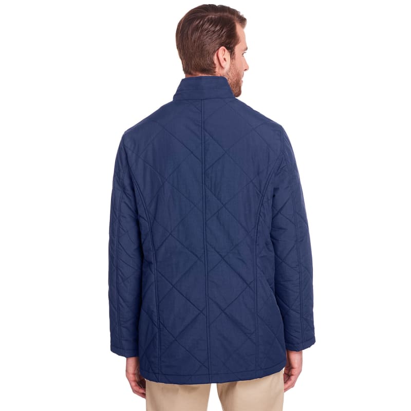 UltraClub Men's Dawson Quilted Hacking Jacket 5