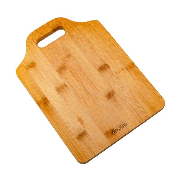 Medium Flow Bamboo Cutting Board w/Handle