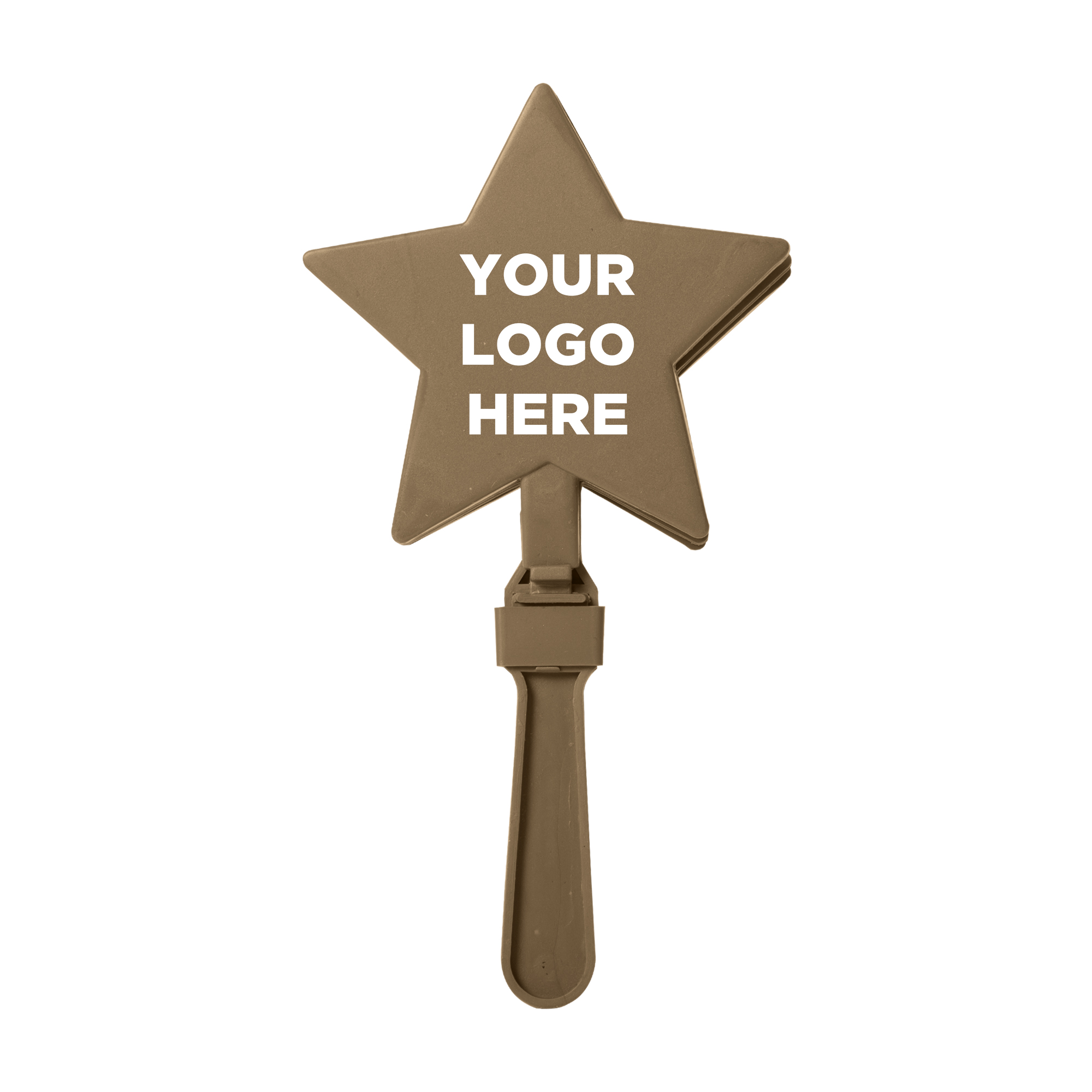 7" Gold Star Hand Clapper(Imprintable) 6