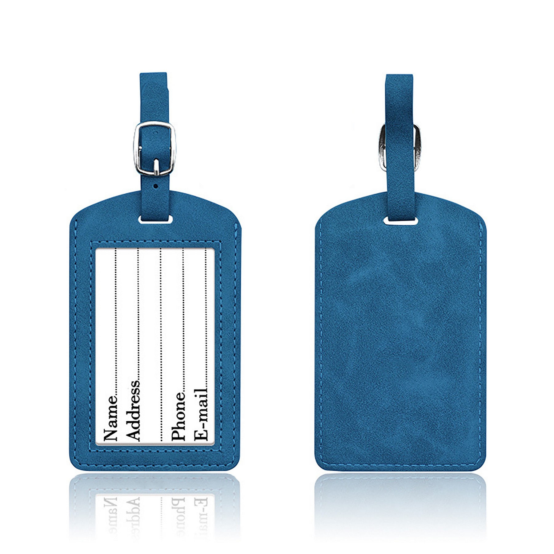High-end Skin-friendly PU Luggage Tag 2