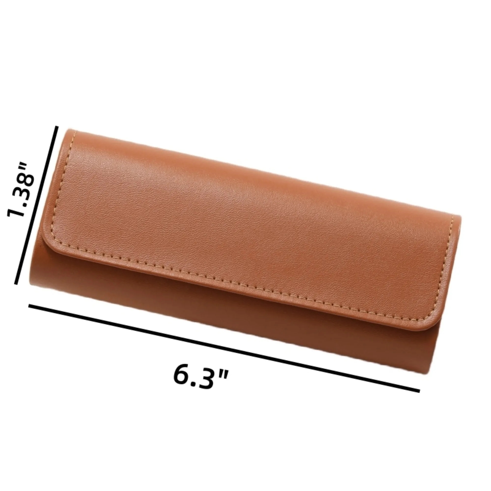 Travel Vintage Leather Sunglass Case 4