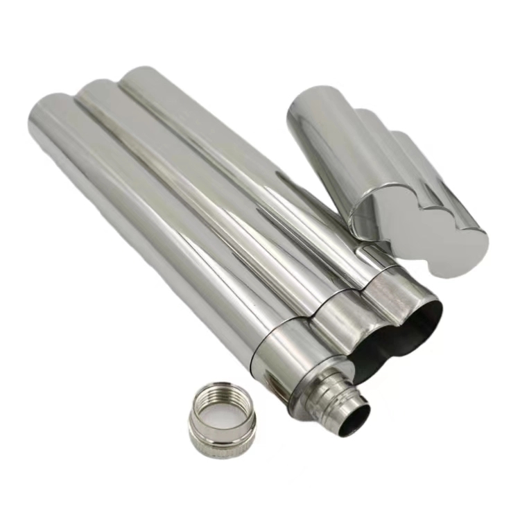 Stainless Steel Cigar Case With Wine Tube For Men 2