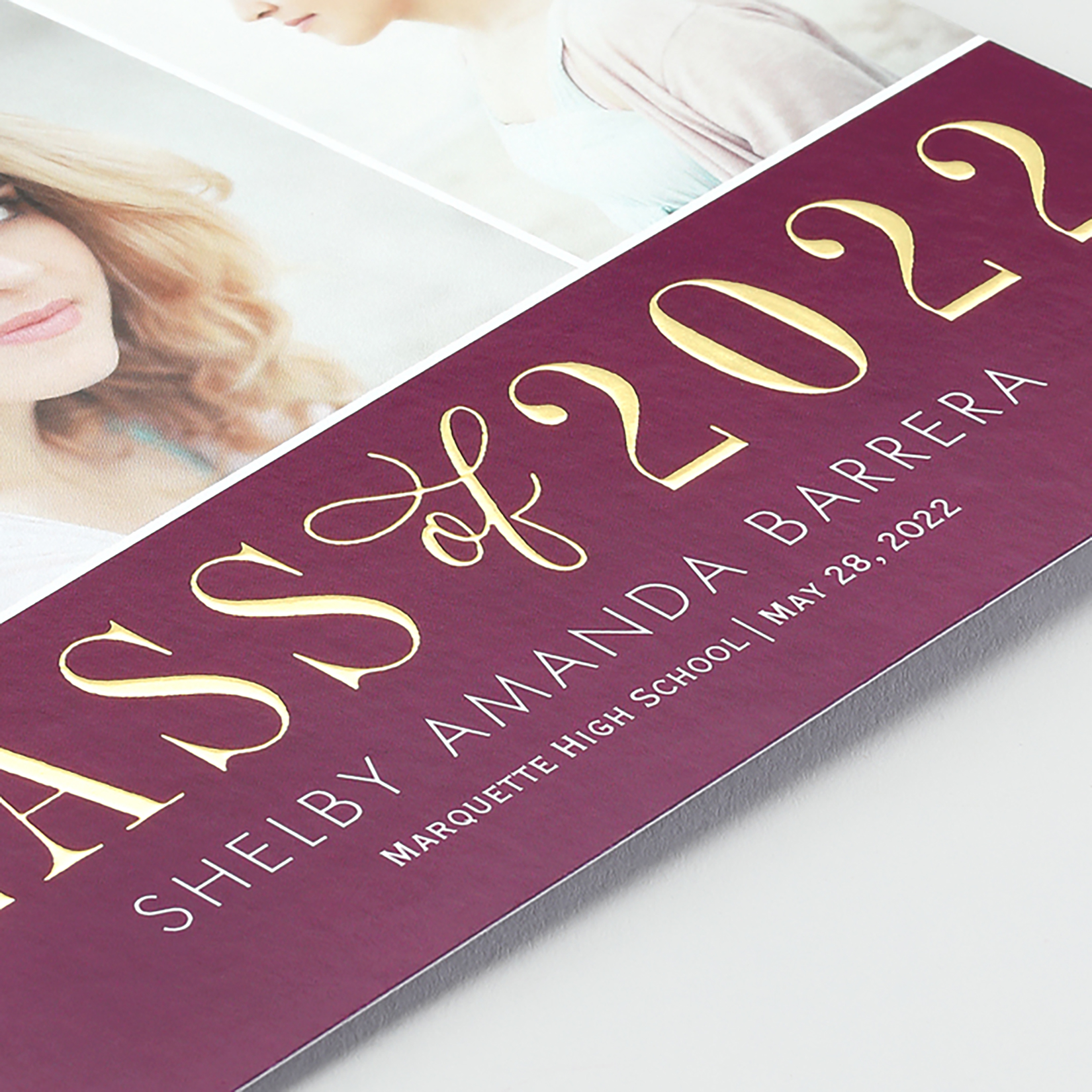Graduation Snapshot Announcement Invitation 4